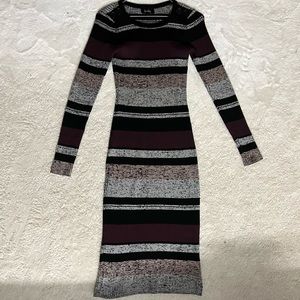 Pattern Sweater Dress